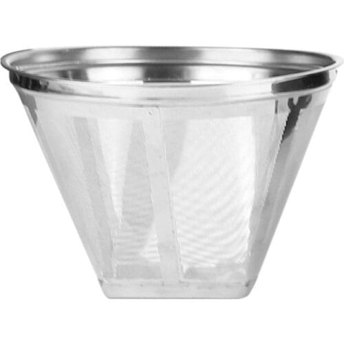 Stainless Steel Reusable Cone Shape Coffee Filter Dripper Strainer Mesh Basket 19QE
