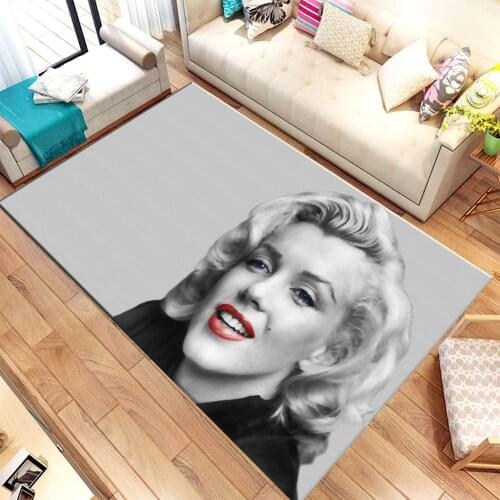 Marilyn Monroe Non Slip Floor Carpet, Legends Rug Modern Rug, Home Decor Carpets, Decorative Rugs, any Room Rug Living Room Rug