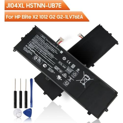Original Replacement Laptop Battery JI04XL HSTNN-UB7E For HP Elite X2 1012 G2 G2-1LV76EA Genuine Rechargable Battery 6110mAh