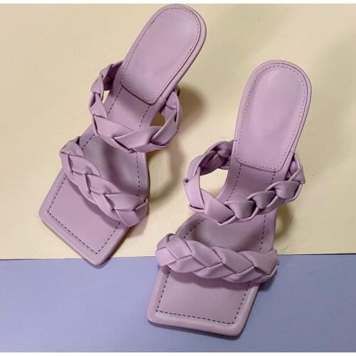 Womens Sandals Fashion Summer Woman 2021 Chunky Women Heels Sandals Casual Gladiator Slipper Female Shoes Women Zapatos Mujer