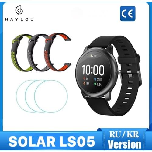 Haylou Solar Smart Watch IP68 Waterproof Smartwatch Women Men Watches For Android iOS Fitness Tracker Haylou LS05 From Youpin