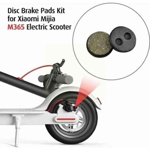 For Mi M365/PRO Scooter Lai Ling Electric Scooter Brake Pads Friction Rear Parts Plates Semi-Metal Pads Skateboard Wheel P0I0