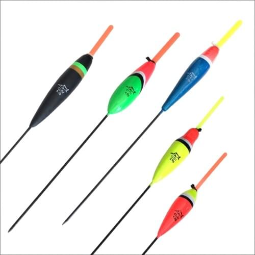 10Pcs/Lot 1g-5g Fishing Float Multi Color Light Stick Buoy For Day Night Carp Fish Tackle Vertical Fishing Floats Accessories