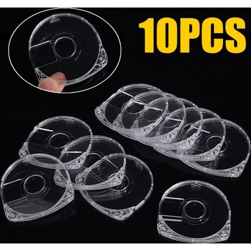 10pcs Replacement UMD Game Disc Storage Shell Case Cover For Sony PSP 1000 2000 3000 Protective Box