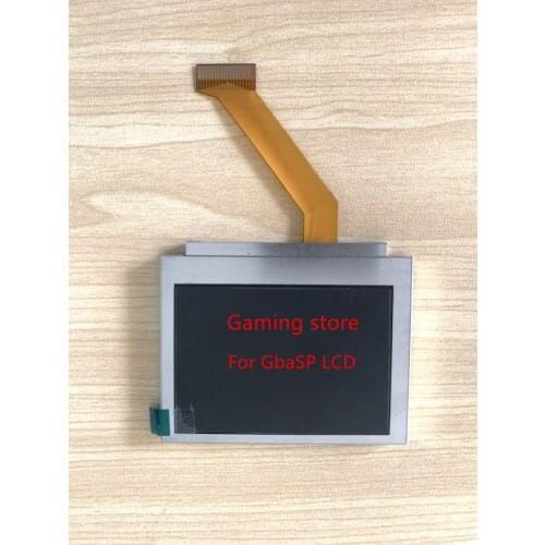 Free shipping OEM for GBASP For GameBoy Advance LCD Screen display highlight backlight Brighter with 40pin 32pin flex