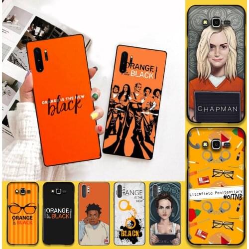 HOTCASHOP Orange Is The New Black Phone Case For Samsung Galaxy Note20 ultra 7 8 9 10 Plus lite J7 J8 Plus M21 M30S