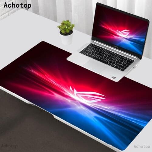 Mouse Pad ASUS Logo Computer Laptop Anime Keyboard Mouse Mat ROG 900x400 XXL Large MousePad Keyboard gamer desk Mat Tapis Souris