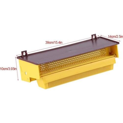 Bee Pollen Trap Plastic Front-Mount Removable Ventilated Collect Pollen Beekeeping Accessory Tool Home Accessories