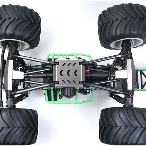 Durable Metal Chassis Armor Anti-collision Stainless Steel Guard Plate for LOSI LMT 4WD Solid Axle Monster Truck Accessories