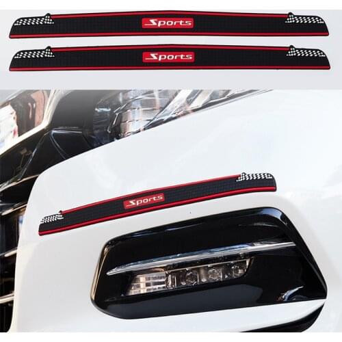 Car Bumper Protector Corner Guard Anti-Scratch Strips Sticker Protection Auto Corner Anti-collision Protector Strips Trim Bar