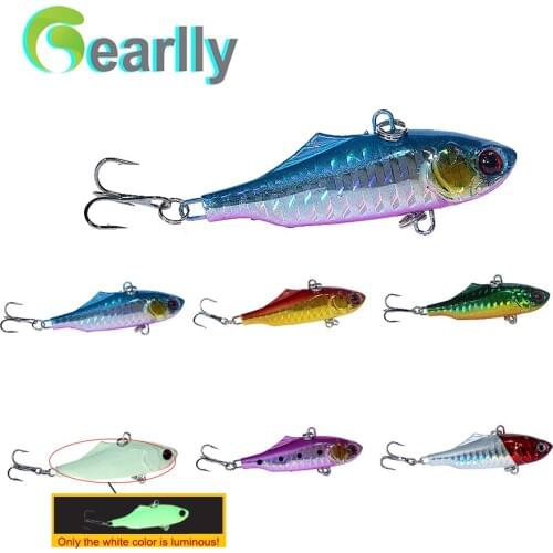 6pcs/lot 14g/6cm 3D eyes lifelike luminous Hard fishing lure fish metal bait lake river sea saltwater fishing pesca