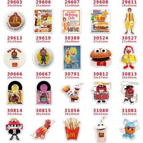 10 pcs Resin Flatback for Hair Bows Planar Resin Crafts Custom Resin for DIY Phone Decorations PR29063