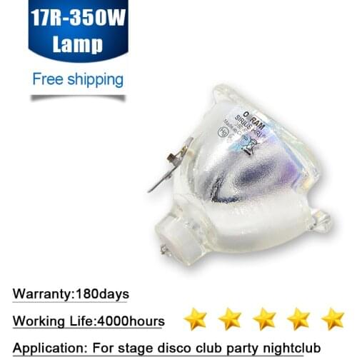 1pc/lot 17R 330w-350W Sharpy Beam/Moving Head Spotlight 17R MSD Platinum Stage Light Stage Lamp