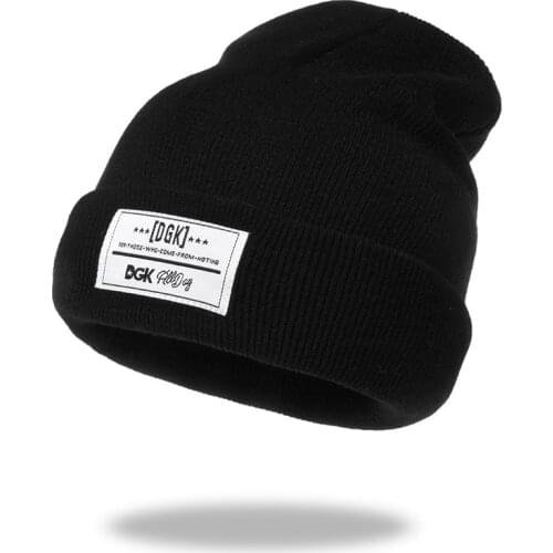 SHATANGJU New Autumn and Winter Hat Female Korean Style Outdoor Warm Knitted Wool Hat Hip-hop Cool Hat Beanies For Women Brand