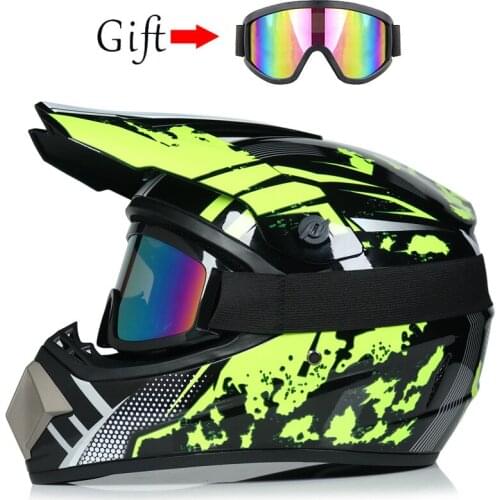 Racing Cycling Downhill Motobike Motocross Full Face Helmet Professional Motorcycle Off Road Helmets Moto Men Children