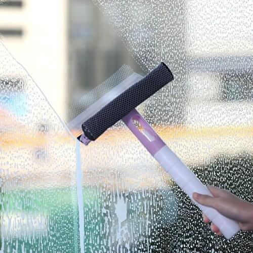 New Aluminum Handle Double Sides Window Brush Soft Sponge Cleaner Glass Wiper Car Windows Squeegee Brushes Home Cleaning Tools