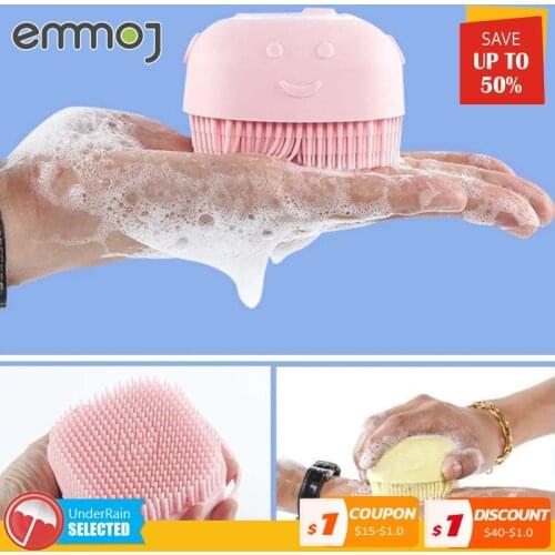 Silicone Brushes Bath Towels Body Brush Bath Belt Exfoliating Wash Skin Household Clean Shower Brushes Can Be Used By Pet Dog