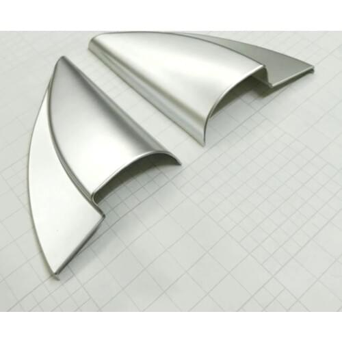 Car styling For Kia Sportage 2016 2017 ABS Matte Front Door Window Inner Triangle Cover Sticker Auto Trim Decoration Accessories