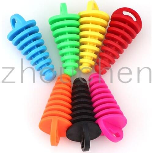 Off-road motorcycle modified parts exhaust plug exhaust muffler muffler flushing plug pipe protector