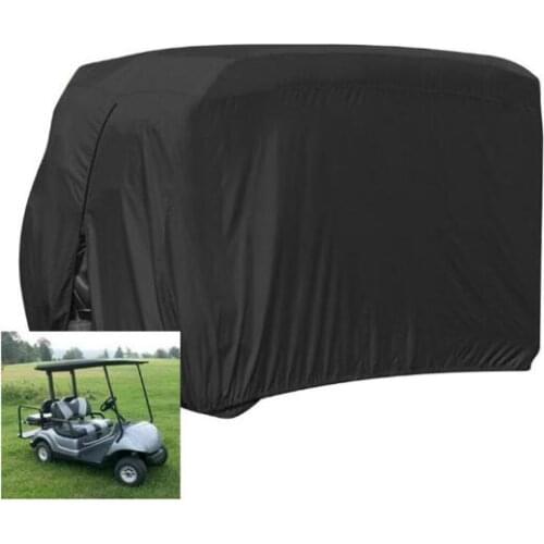 Waterproof 4 Passenger Golf Cart Cover Fits For EZ Go Club Car Yamaha Dust Sunproof