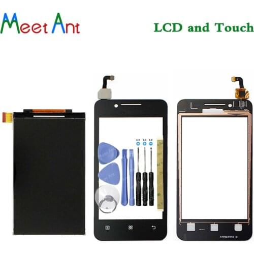 High Quality 4.0'' For Lenovo A319 A319i Lcd Display With Touch Screen Digitizer Sensor