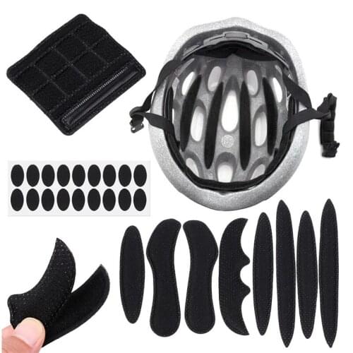 27Pcs Universal Helmet Inner Padding Foam Pads Kit Sealed Red Sponge For Outdoor Sports Cycling Motorcycle Bicycle Replacement