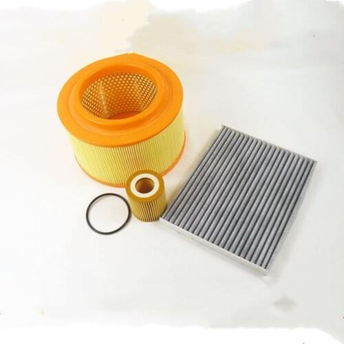 3Pcs/lot Car Oil Filter Air Filter Cabin Filter Suit for Mazda BT50 Pick Up