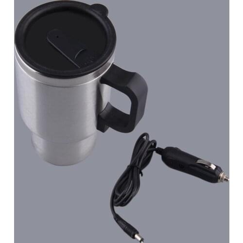 Car heating cup auto 12v heating cup Electric Kettle Cars Thermal Heater Cups Boiling Water bottel auto accessories 500ML+Cable