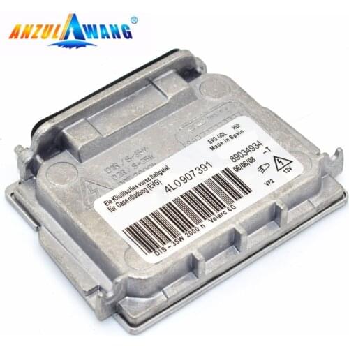 Anzulwang 89034934 4L0907391 2007-2010 Xenon HID Headlight Ballast Unit Controller For BMW Audi VW GMC Volvo Valeo