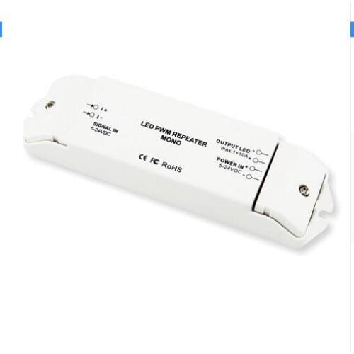 BC-961 CV led power amplifier,DC5V-DC24V 5OW 1CH high frequency constant voltage led repeater, 3 years warranty