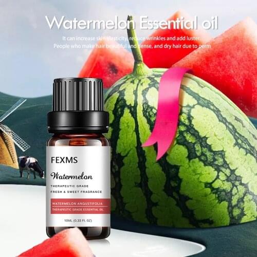 Watermelon Essential Oil, 100% Pure Organic Natural Aromatherapy Watermelon Oil for Diffuser, Massage, Yoga, Meditation, Bath