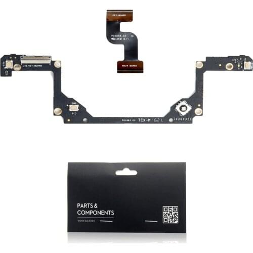 Flexible Remote Controller Keys Cable for DJI Mavic Pro Repair Parts Wire Black Approx 13cm