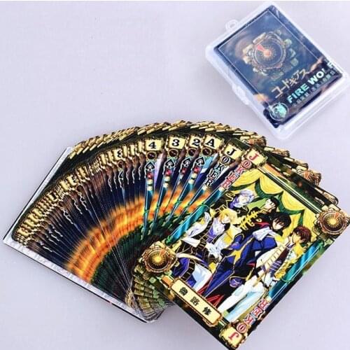 Anime CODE GEASS Poker Cards/bridge Cards/desk Cards/playing Cards of Lelouch Type B