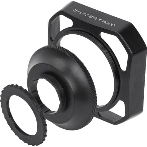 DV Camera Lens Hood With Gasket Lens Hood Camera Accessories DV Camera Lens Hoods