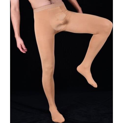 Elephant Nose U Convex Pouch Underwear Autumn Mens Leggings Trousers Pantyhose Hot Pants Pantalon Pijamas Sexy Legging Capris