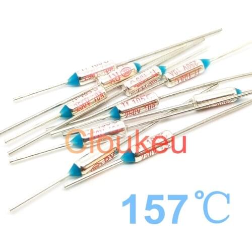RY Tf 157C 250V10A Metal temperature fuse 157 Centigrade