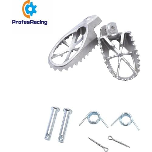 Stainless Steel Foot Pegs Motorcycle Passenger Footrest Motorcycle Pedal For Harley 883 Rear Footpegs For Suzuki 600 2003 Rear