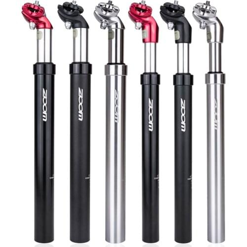 Aluminum Bike Seatpost Mountain Road Bicycle Suspension Seatpost 27.2/ 31.6mm Road Bicycle Adjustable Seat Post Pole Tube