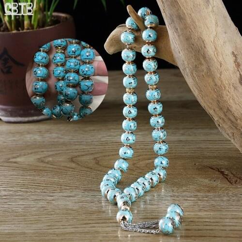 The Popular 12mm Nostalgic Rosary Bracelet Is Available In A Variety of Colors, Suitable for Islamic Muslim Worship Occasions
