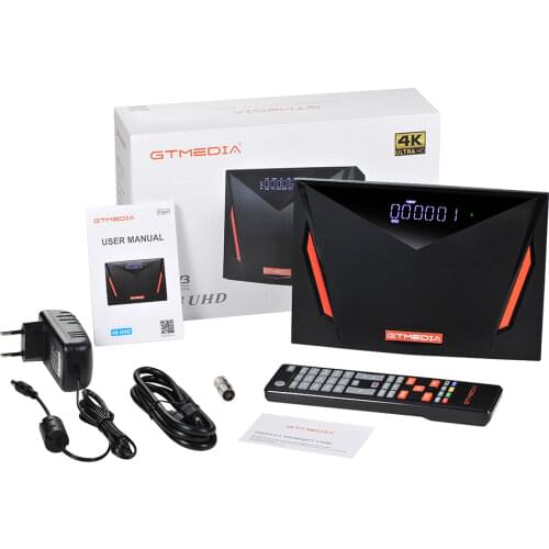 5PCS GTMedia V8 UHD 1080P DVB-S/S2/S2X+T/T2/Cable/ATSC-C/ISDBT Receiver PowerVu Bisskey H.265 Built-in Wifi V8 Nova Upgrade