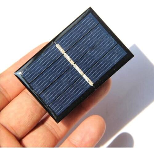 Mini Solar Panels 2V 140mA 58*38MM Solar Cells Module For DIY Scientific Experiment Epoxy Study 10pcs Free Shipping