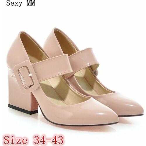 High Heels Women Pumps Stiletto Woman Party Wedding High Heel Shoes Kitten Heels Plus Size 34 - 40 41 42 43