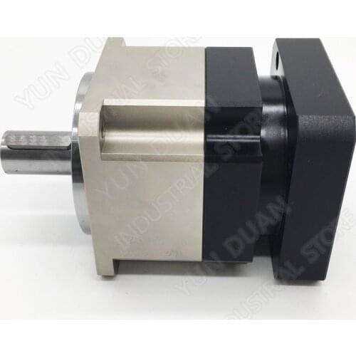 10:1 Helical tooth NEMA24 planetary reducer 3Arcmin backlash Gearbox Reducer For 60mm 200W 400W Servo motor Robot High precision