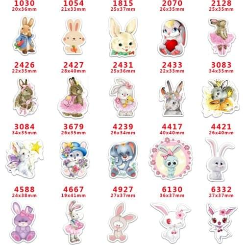 10 Pcs Cartoon Planar Resin Cabochons PR1030