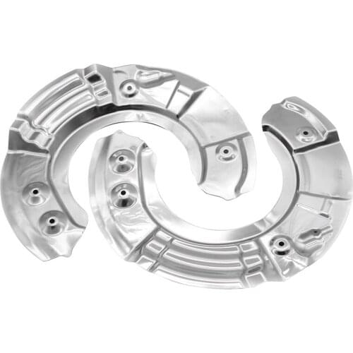 2x Car Front Brake Disc Dust Shield Splash Guard Covers For-BMW F10 F11 F12 F13 F01 F02 Brake Disc Dust Guard Cover Trim