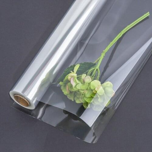 3pcs Flower wrapping paper DIY flower packing cellophane high light transmittance dust proof transparent cellophane bouquet