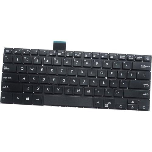 US Keyboard No Frame Compatible with ASUS Vivobook 14 X405U X405UA X405UQ Ribbon Cable Included Replace Part