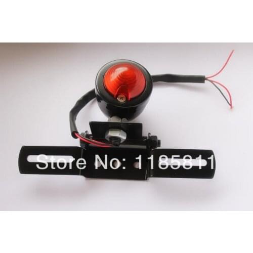 Free shipping Black Brake Running / Tail light Plate For Dual Sport Custom Quad Chopper moto Honda Yamaha Suzuki Kawasaki