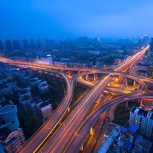 Beibehang Large custom wallpapers beautiful city road night view bedroom living room 3d art TV home decoration background wall