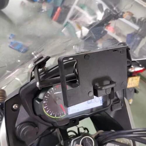 For Colove KY500X 500F KY 500X KY500F Motorcycle Navigation GPS Plate Bracket Smartphone Stand Holder